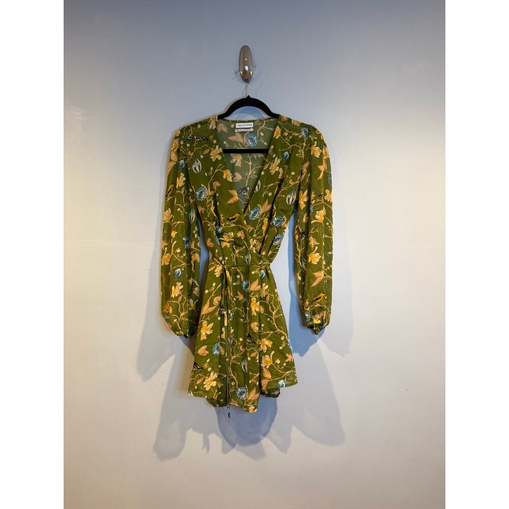 Urban Outfitters Floral Wrap Mini Dress – Size Small